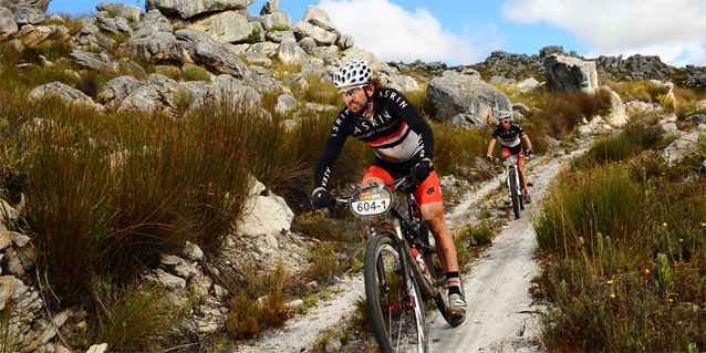 Mountainbiking in Zuid-Afrika