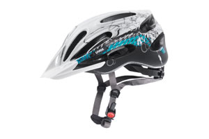 Uvex xp cc white-petrol mat/shiny