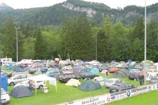 Camping und Matrazenlager