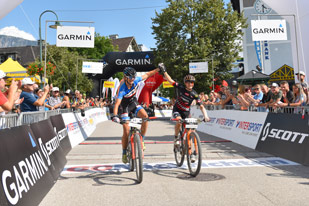 Barbara Mayer (AUT) und Sabine Sommer (AUT) - Sieger Salzkammergut Trophy 2018 - Strecke A (Foto: Gerhard Reitbauer) Barbara Mayer (AUT) und Sabine Sommer (AUT) - Sieger Salzkammergut Trophy 2018 - Strecke A (Foto: Gerhard Reitbauer)