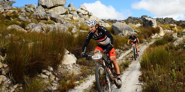 Mountain biking D�l-Afrik�ban