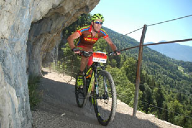 Sander Vonk (NED) Salzkammergut Trophy 2015 - Strecke B (Foto: sportograf.de) Sander Vonk (NED) Salzkammergut Trophy 2015 - Strecke B (Foto: sportograf.de)