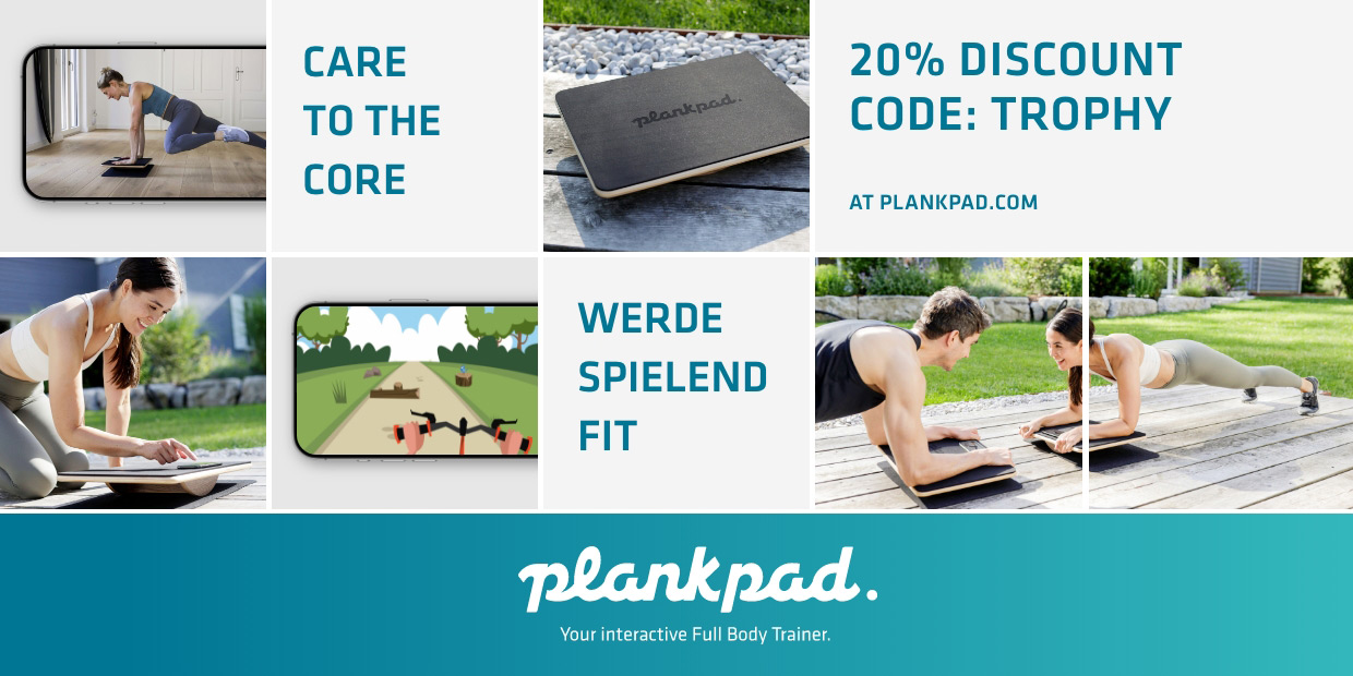 Anzeige Plankpad