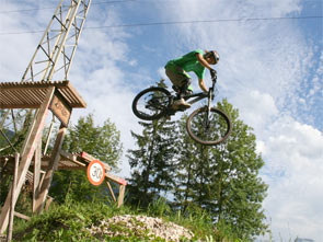 Foto auf Bike Park