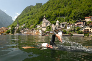 Hallstättersee-Schwimm-Marathon (Foto: Horst Viertbauer)