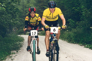 Katzmayer Gerhard und Siragusano Andreas (Foto: Salzkammergut Trophy 1998)