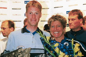 Gerrit Glomser und Claudia Titolo - Trophy Sieger 2000 (Foto: Salzkammergut Trophy 2000)