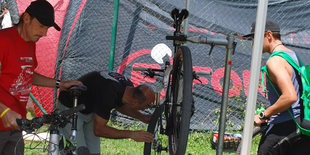 Trophy Bike Check (Foto: Flurin Gadola)