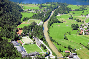 Außenansicht Bundesport- und Freizeitzentrum Obertraun