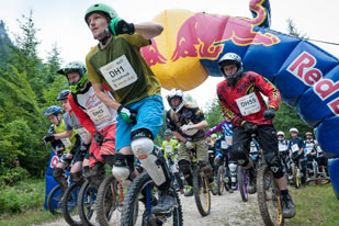 Salzkammergut Trophy 2014 - Start Unicycle Downhill (Foto: Martin Bihounek)