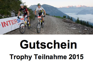 Gutschein Trophy Teilnahme 2015