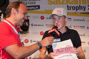 Salzkammergut Trophy - Andi Goldberger im Interview mit Adi Niederkorn (Foto: Martin Bihounek)