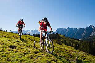 Titelblatt Mountainbiken 2016 - (Foto:OÖ Tourismus)