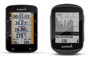 Garmin Edge 130 und Garmin Edge 520 Plus (Foto Garmin)