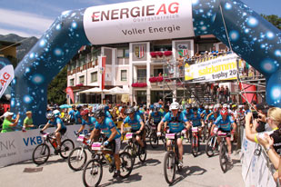 Start Gemeindemeisterschaften - Salzkammergut Trophy 2015 (Foto: Kurt Reiter)