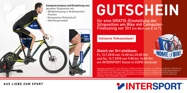 Intersport Bikefitting