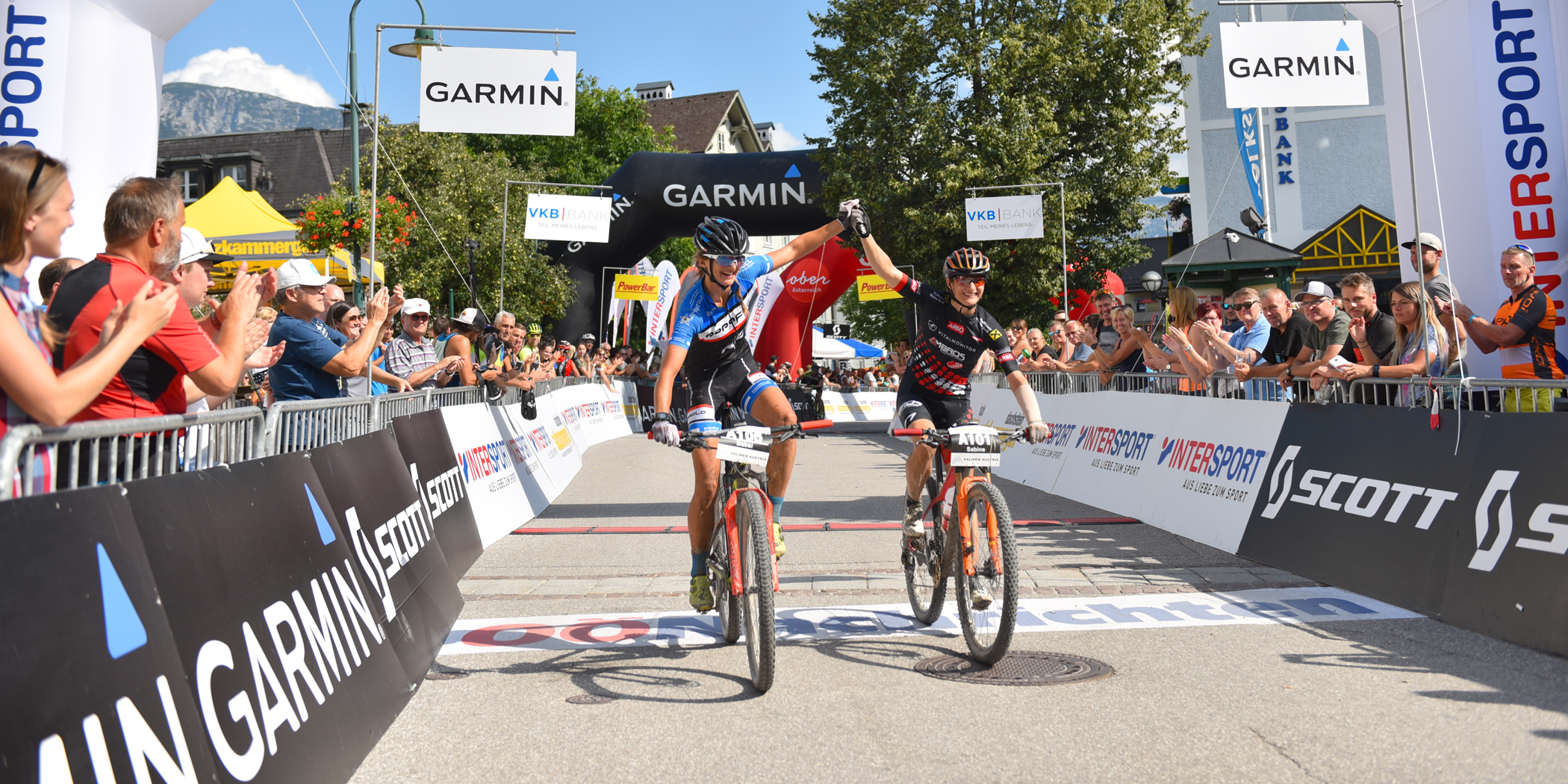 Barbara Mayer (AUT) und Sabine Sommer (AUT) - Sieger Salzkammergut Trophy 2018 - Strecke A (Foto: Gerhard Reitbauer)