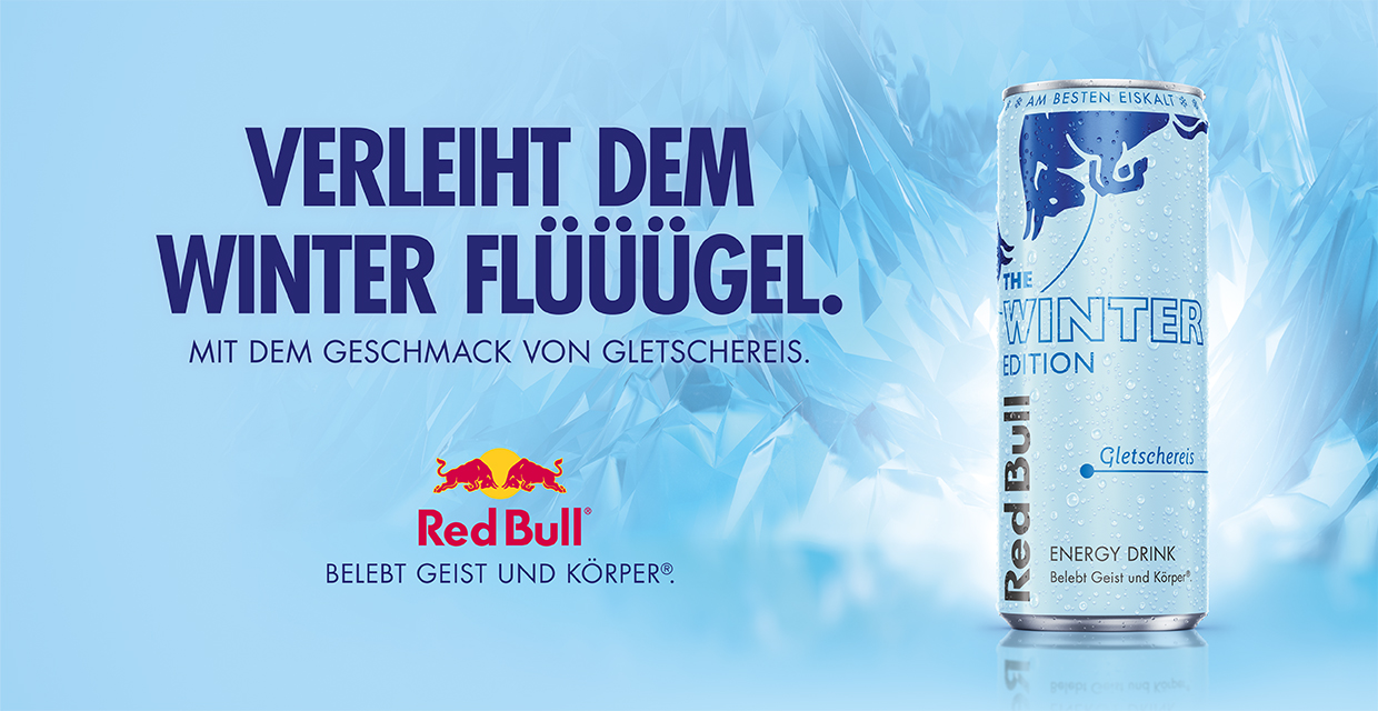 Anzeige Red Bull Winter Edition