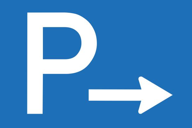 Schild Parken