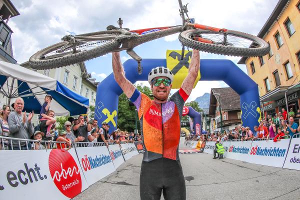 Manuel Pliem (AUT) - Sieger Salzkammergut Trophy 2025 - 204 km Extremdistanz (Foto: Hörmandinger)