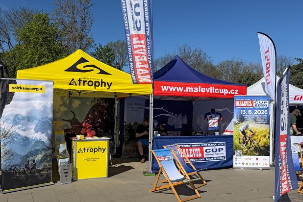 Trophy Messestand Bike-Fest Prague 2026 (Foto: Gregor Lindpoitner)