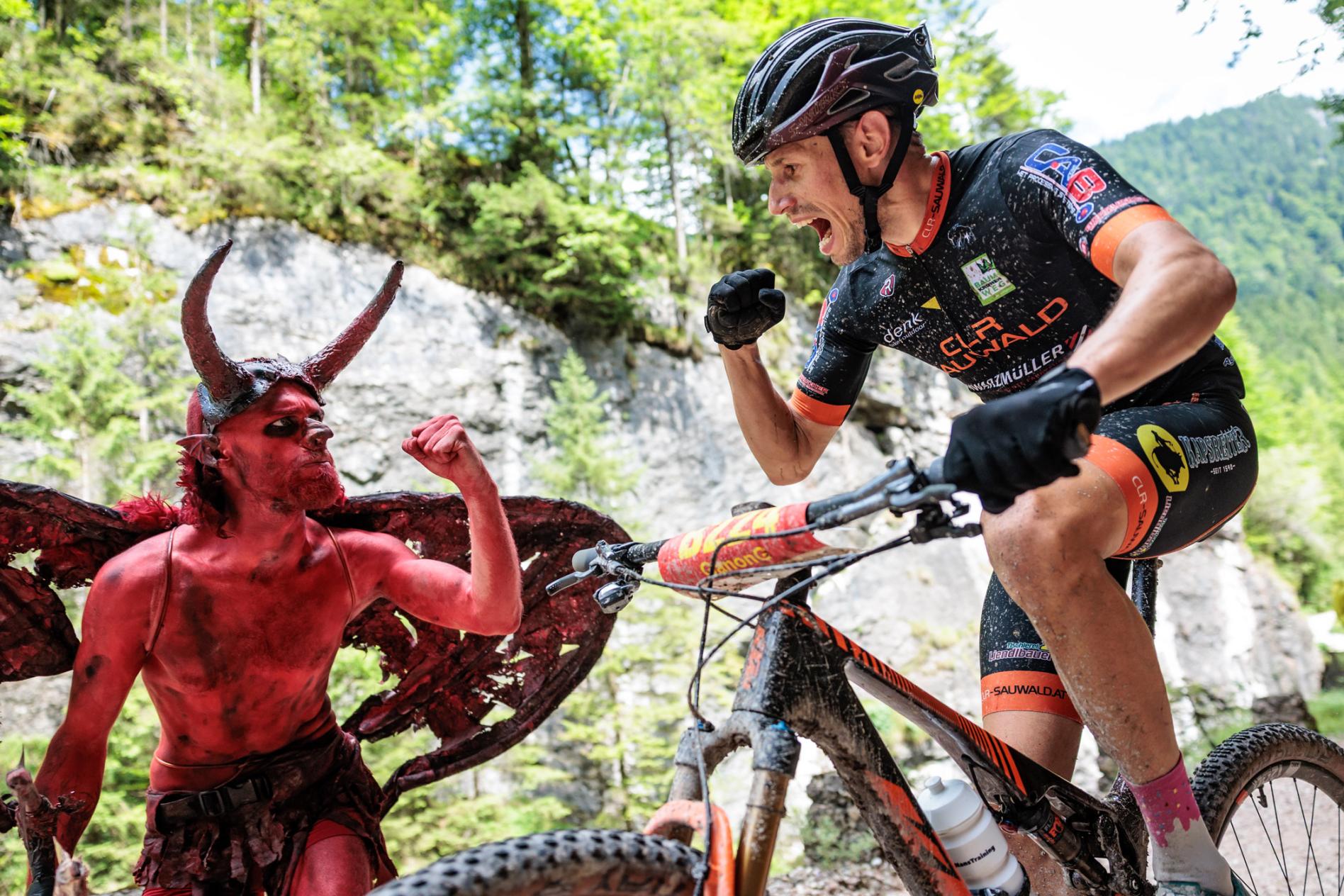 Salzkammergut Mountainbike Trophy 2025 - Teufel im Echerntal in Hallstatt (Foto: Erwin Haiden)