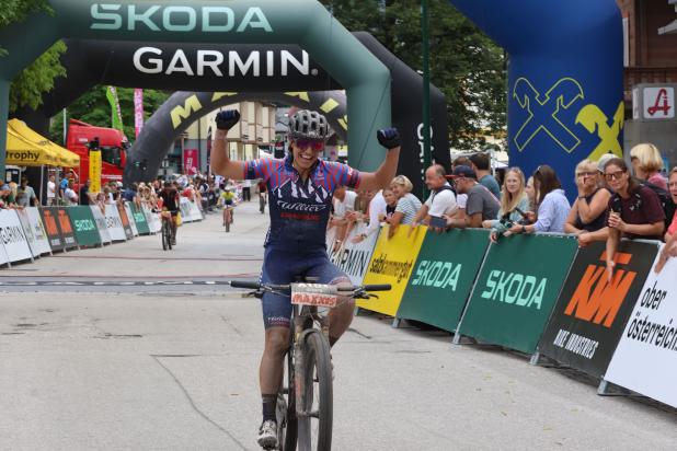Bianca Somavilla (AUT) - Siegerin Salzkammergut Trophy 2026 - 202 km Extremdistanz (Foto: Kurt Reiter)