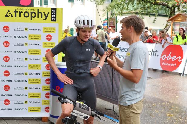 Julian Pöchacker (AUT) - Sieger Salzkammergut Trophy 2026 - 57,7 km D-Strecke (Foto: Kurt Reiter)