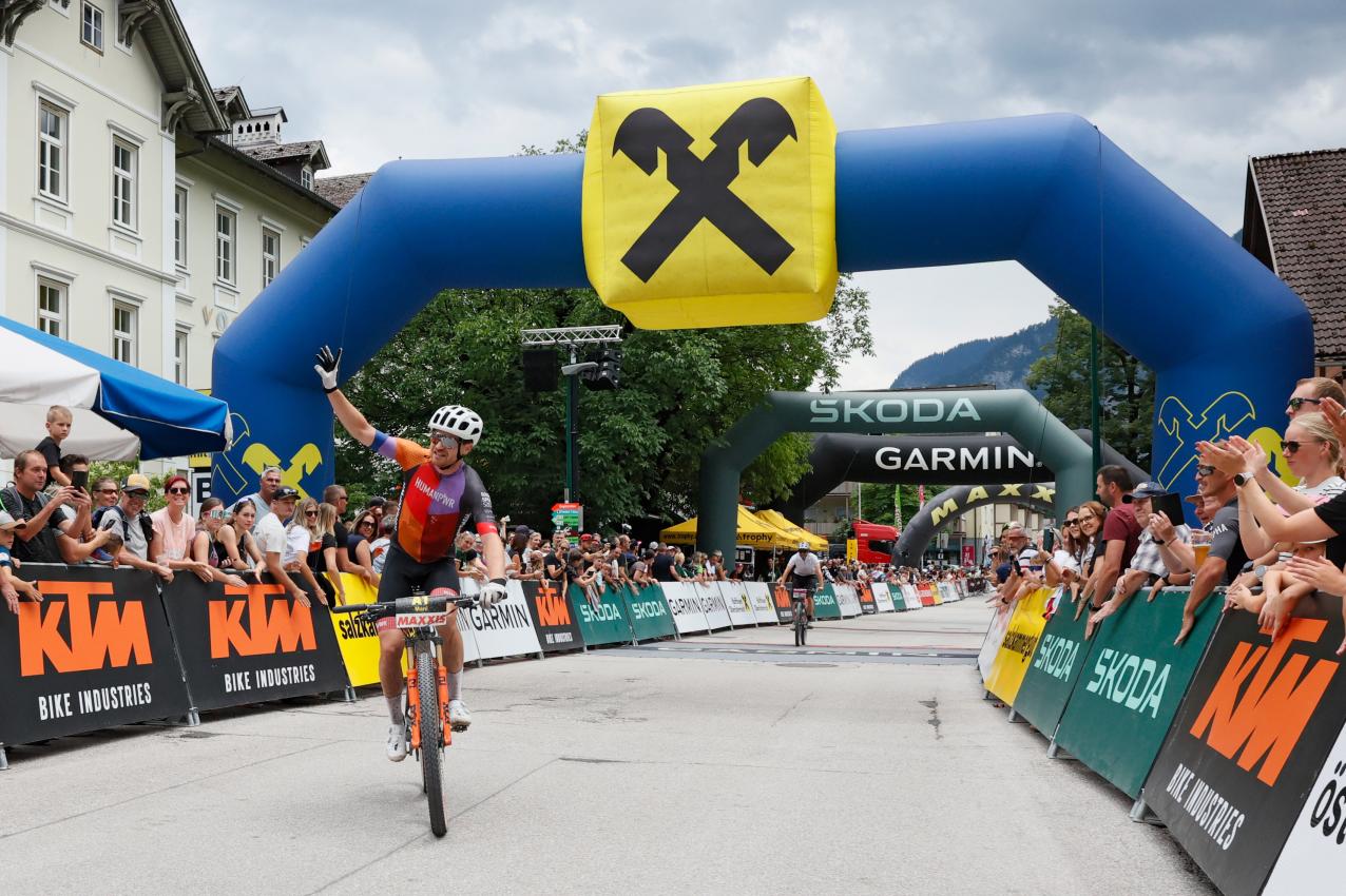 Manuel Pliem (AUT) - Sieger der Salzkammergut Trophy 2026 - 202 km Extremdistanz (Foto: Karl Posch)