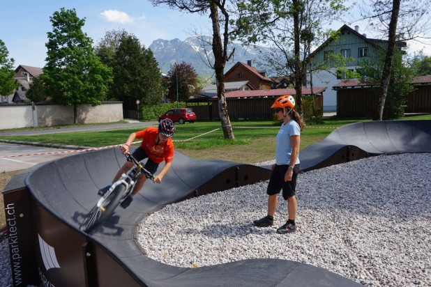 Pumptrack-Premiere bei der Trophy!