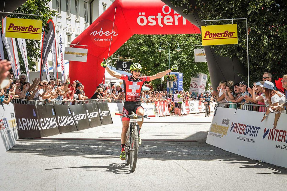 Konny Looser (SUI) - Sieger Salzkammergut Trophy 2018 - Strecke A (Foto: sportograf.de)
