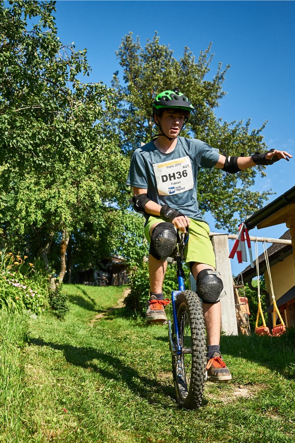 Salzkammergut Trophy - Einrad-Downhill Strecke (Foto: Martin Bihounek)