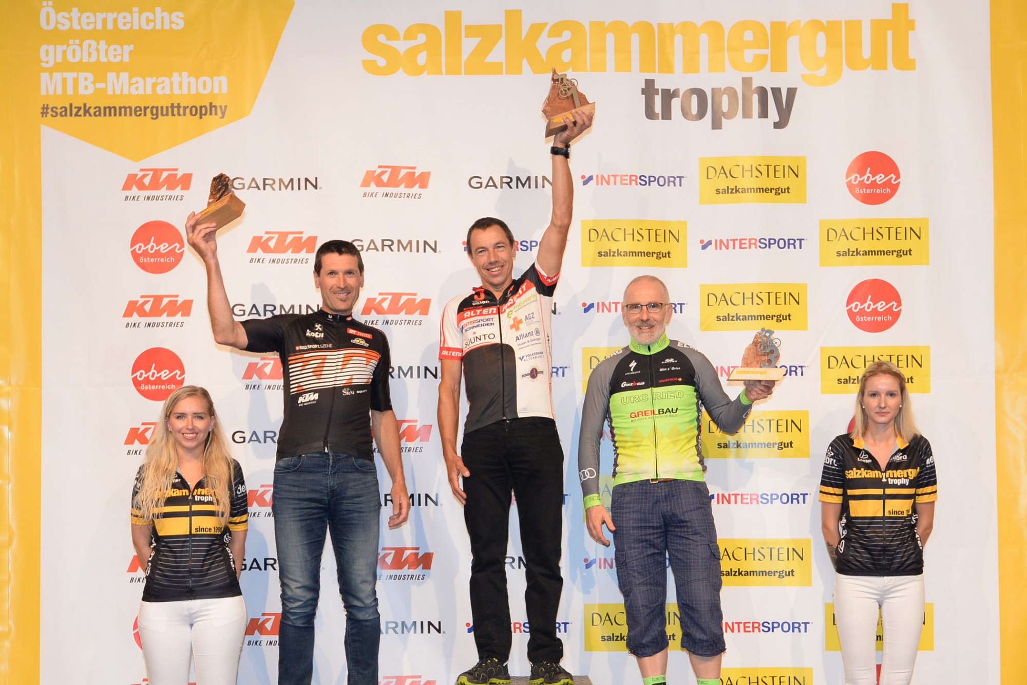 Salzkammergut Trophy - Siegerehrung Marathon (Foto:Gamsjäger)