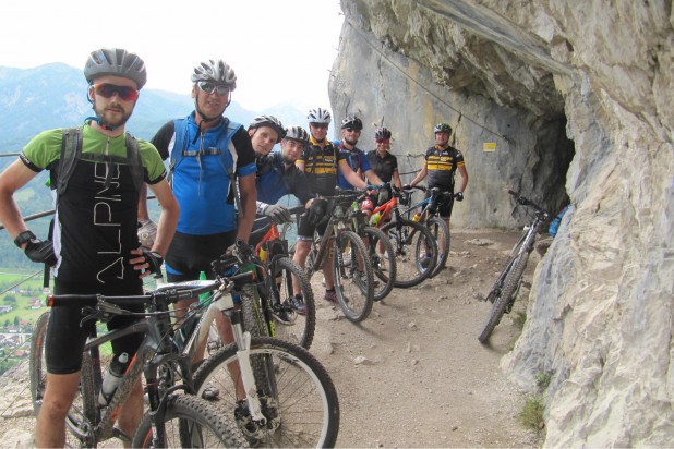 Salzkammergut Trophy Streckenbesichtigung - Ewige Wand (Foto: Peter Perstl)