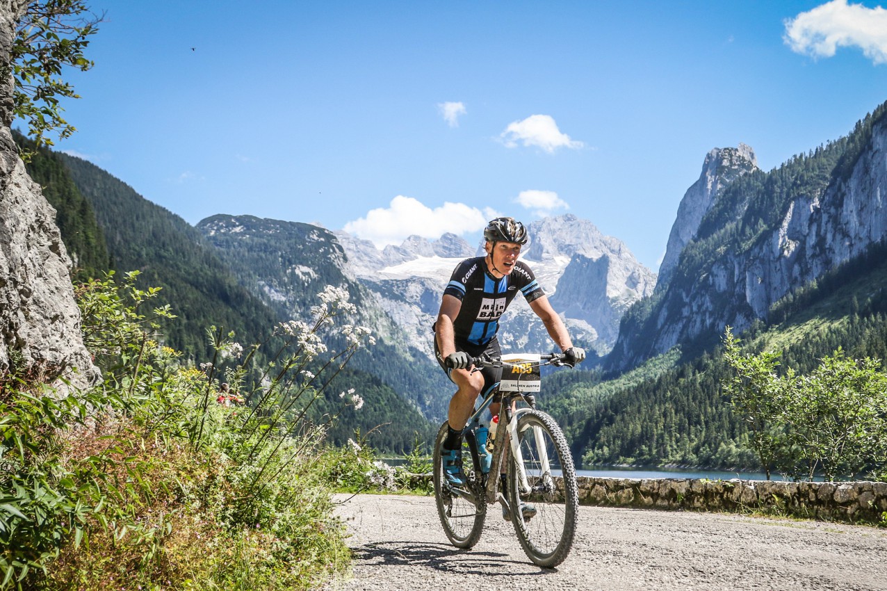 Jan Weevers (NED) - Sieger Salzkammergut Trophy 2018 - M50 Strecke A (Foto: sportograf.de)
