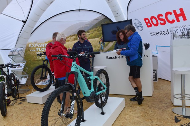 Trophy Expo - Messestand Bosch eBike Systems 2017 (Foto: Joachim Gamsjäger)   