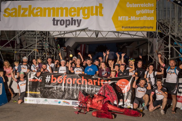 Salzkammergut Mountainbike Trophy 2018 - Teufel im Ziel (Foto: Marc Schwarz)