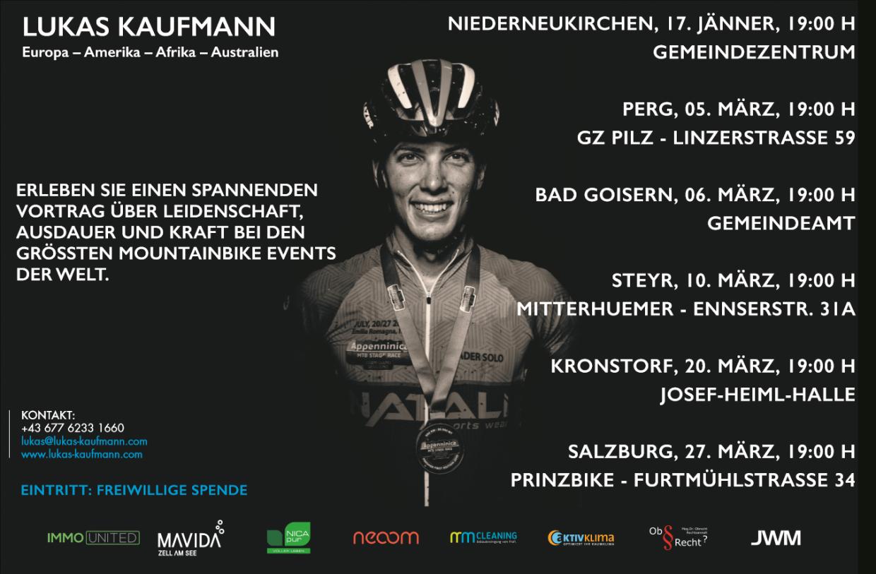 Vorträge mit Lukas Kaufmann