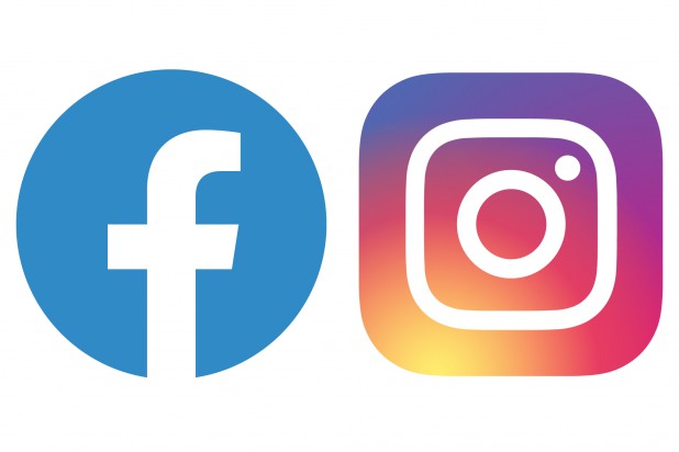 Logo Faceboo und Instagram