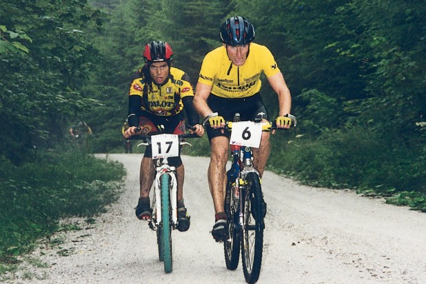 Katzmayer Gerhard und Siragusano Andreas (Foto: Salzkammergut Trophy 1998)