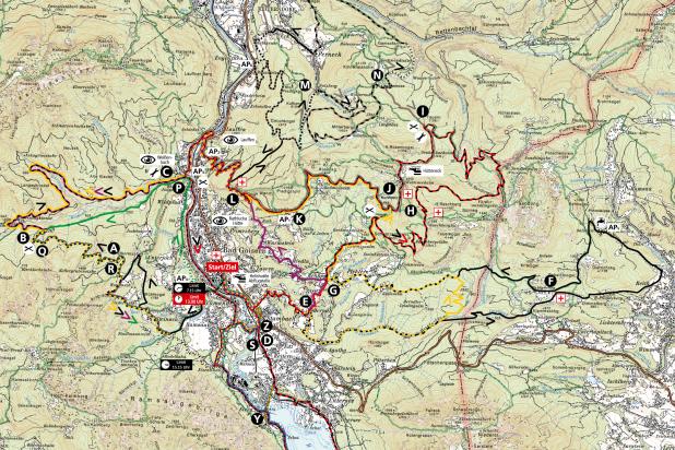 Streckenplan 2022 Ausschnitt