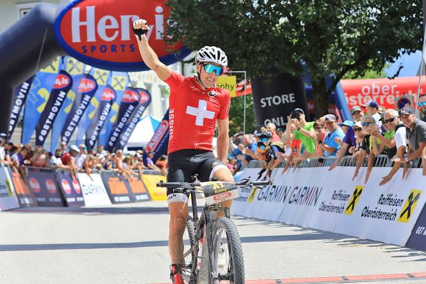 Konny Looser (SUI) - Sieger Salzkammergut Trophy 2022 - 213 km Extremdistanz (Foto: Reinhard Hörmandinger)