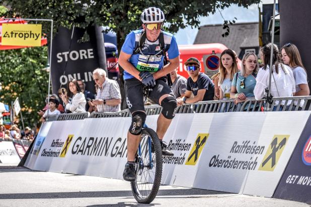 Michael Rabensteiner (ITA) - Salzkammergut Trophy 2022 - Sieger Einrad Marathon (Foto: sportograf)