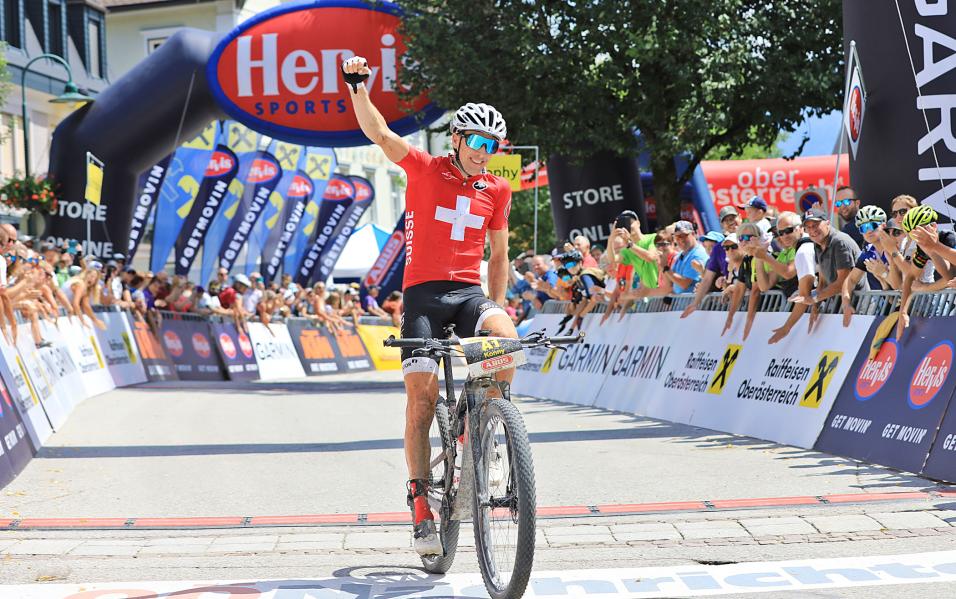 Salzkammergut Trophy 2022 - Sieger der A-Strecke Konny Looser (Foto: Reinhard Hörmandinger)