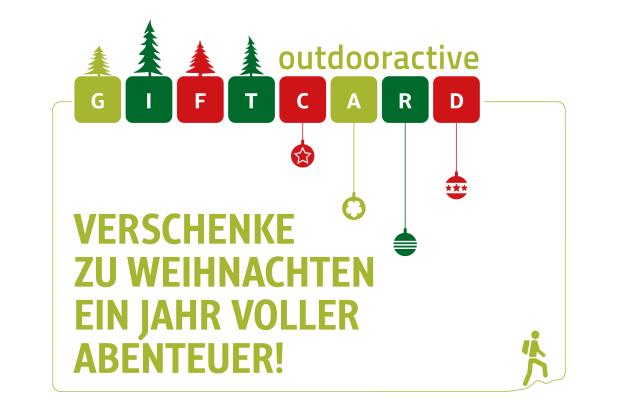 Outdooractive Weihnachts-Gutschein