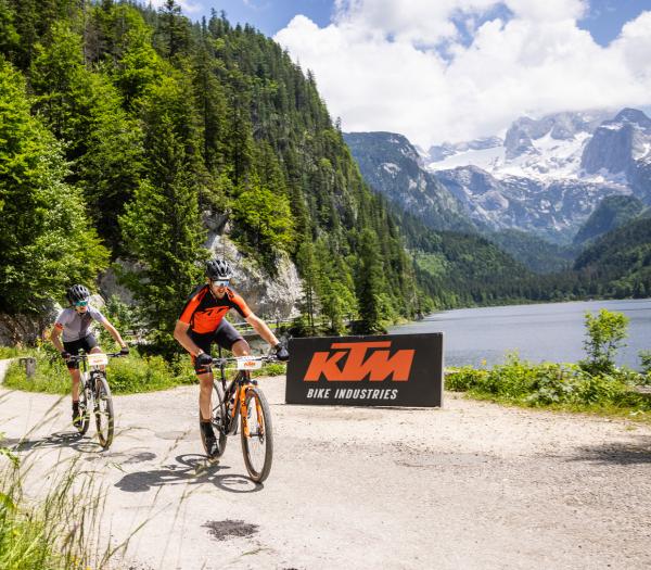 Salzkammergut Trophy - MTB Marathon - Gosausee mit Dachstein (Foto: Heiko Mandl)