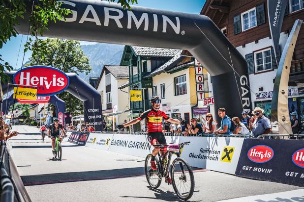 Dominik Hödlmoser (AUT) - Sieger Salzkammergut Trophy 2023 - Strecke F (Foto: sportograf.de)