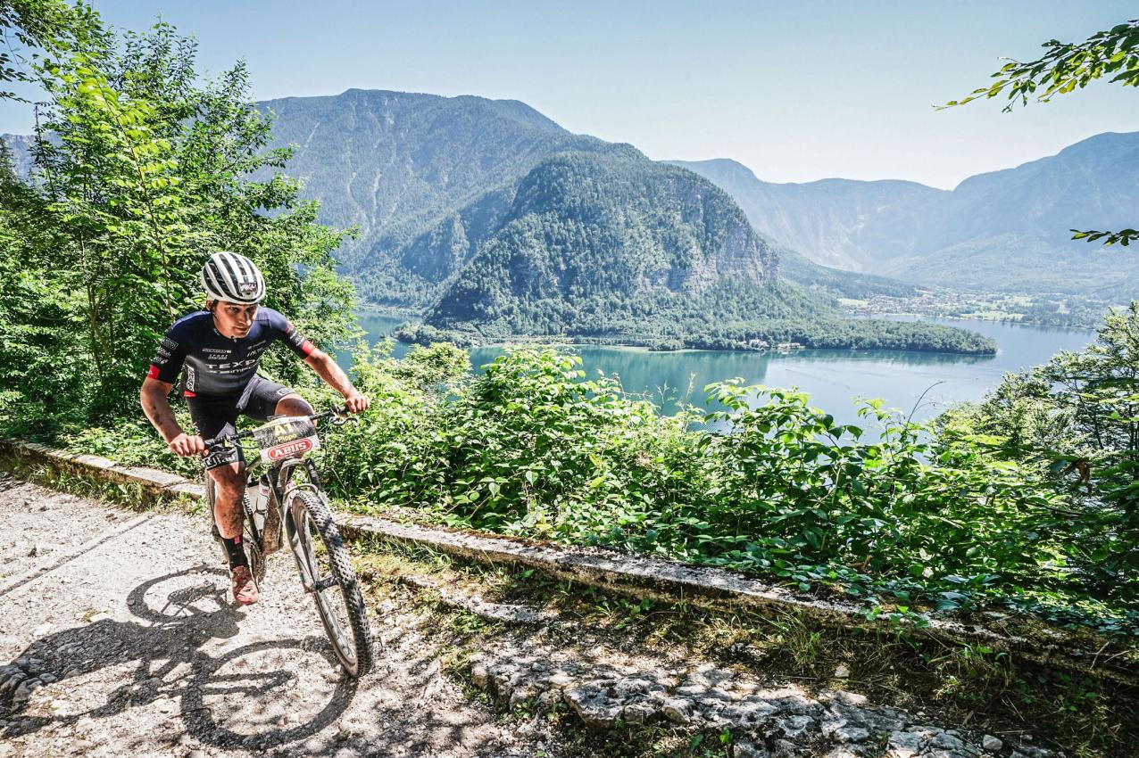 Philip Handl (AUT) - Sieger Salzkammergut Trophy 2023 - 209 km Extremdistanz (Foto: sportograf)