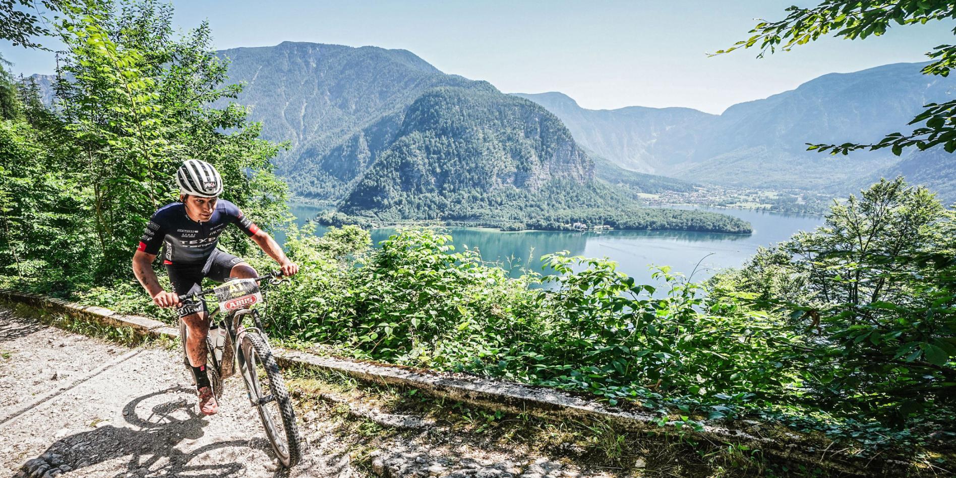 Philip Handl (AUT) - Sieger Salzkammergut Trophy 2023 - 209 km Extremdistanz (Foto: sportograf)