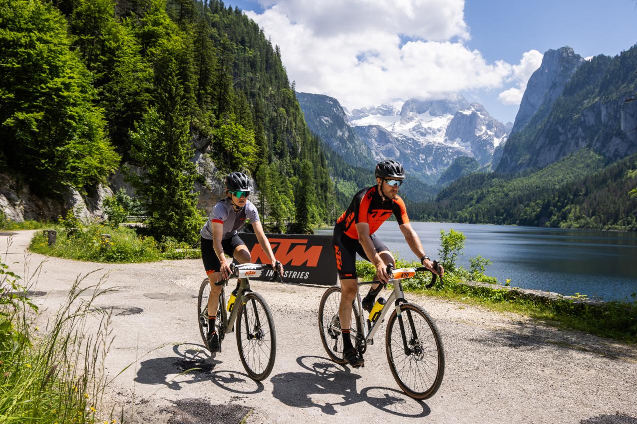 Salzkammergut Trophy - Gravel Marathon - Gosausee mit Dachstein (Foto: Heiko Mandl)